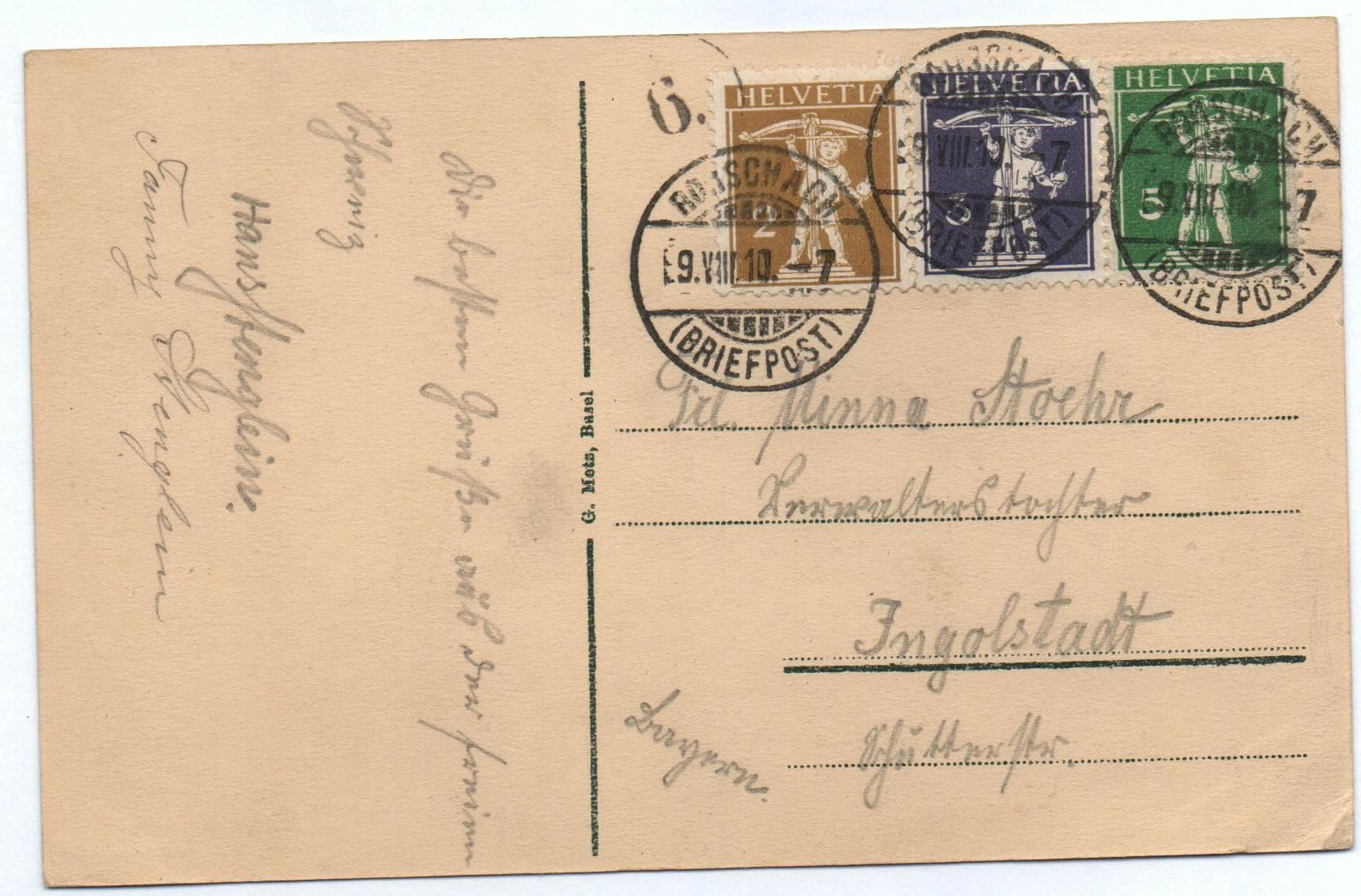 Cartes postales: RORSCHACH mit Zeppelin – D'occasion à Jona par philajona 1
