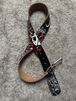 Ceinture Ed Hardy cuir véritable Y2K Taille M