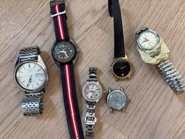 Konvolut automatischer / mechanischer Uhren | Seiko, Swiss E