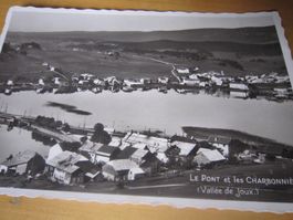 Schöne Postkarte Le Pont et la CHARBONNIE' (vallée de joux)