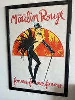 Orginal Vintage Poster Bal du Moulin Rouge von Rene Gruau