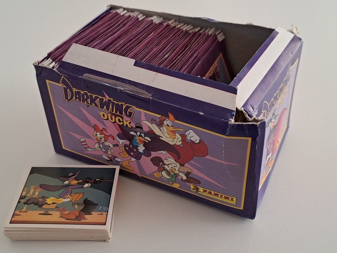 Panini Carte collezionabili: Darkwing Duck Panini Sticker | 81 Pack & 78 Sticker – Usato da Reiden venduto da Zizki