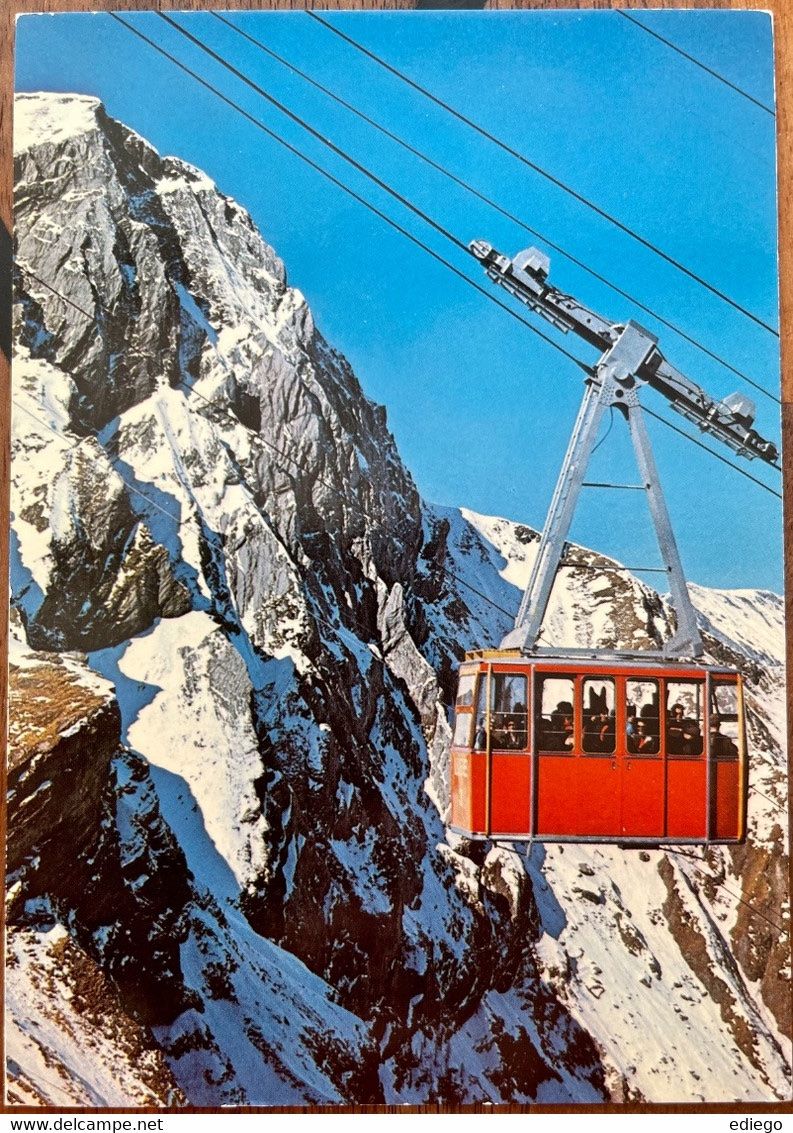 Ansichtskarten: ADELBODEN: LUFTSEILBAHN BIRG-ENGSTLIGENALP – Gebraucht aus Lutry von Ediego