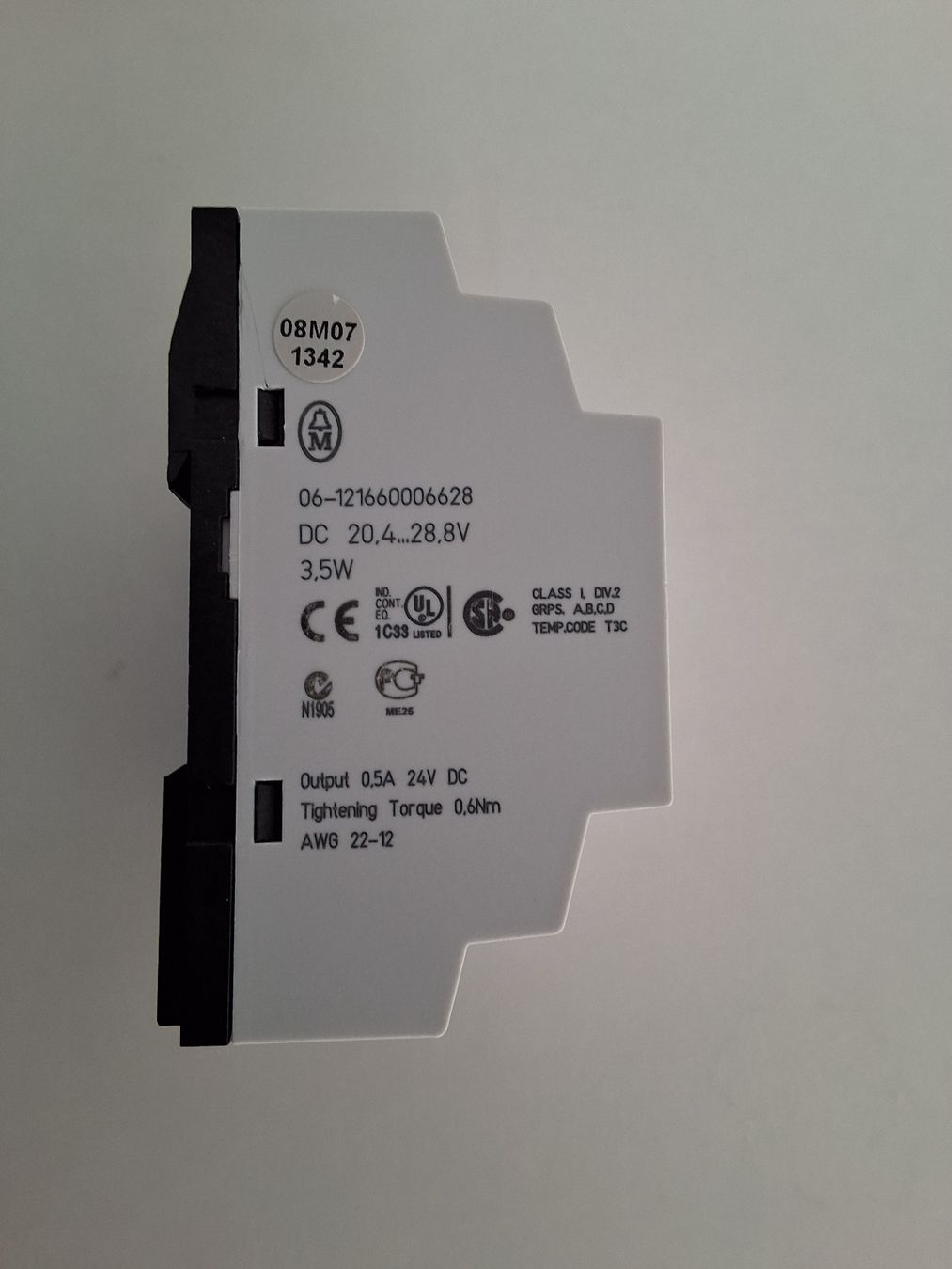 Sistema di controllo: Eaton Moeller EASY 721-DC-TC Module Logique Programmable. – Usato da Reconvilier venduto da fdb3 1
