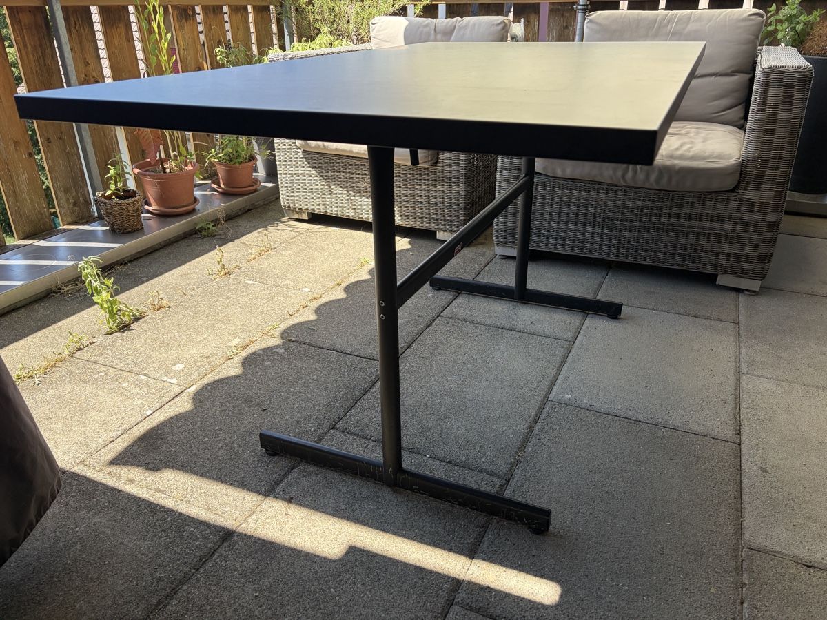 Schaffner Tische: Schaffner Gartentisch Blechtisch Esstisch Stühle – Gebraucht aus Freienstein von Zippi007 2