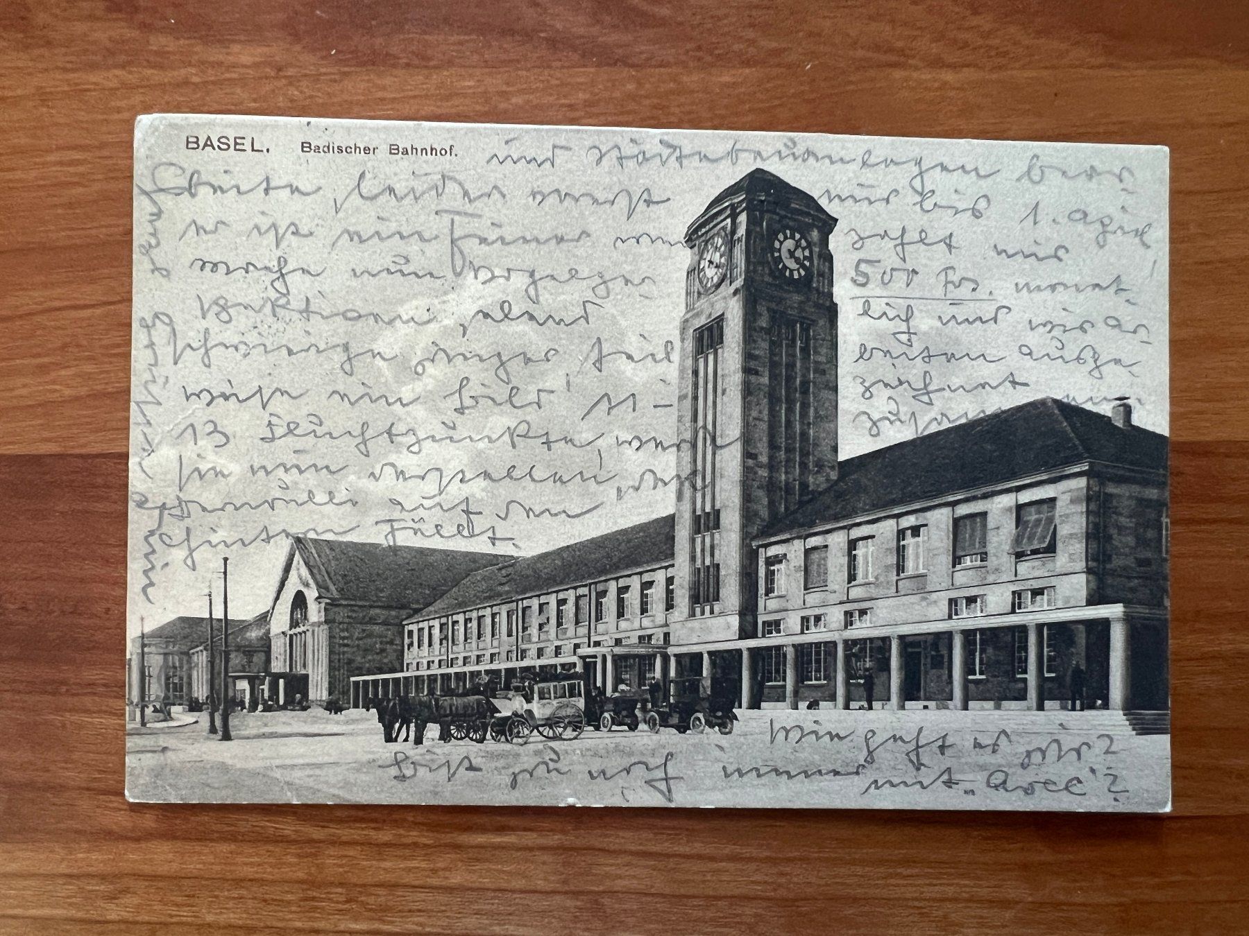 Cartes postales: AK  1914  Badischer Bahnhof Basel   (G1998) – D'occasion à Hinwil par Sidi4