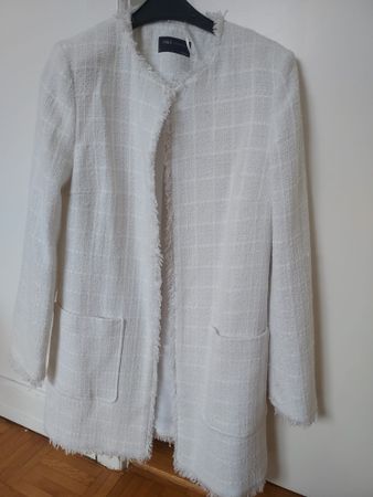 Veste tailleur blanche M&S Collection – Élégante!