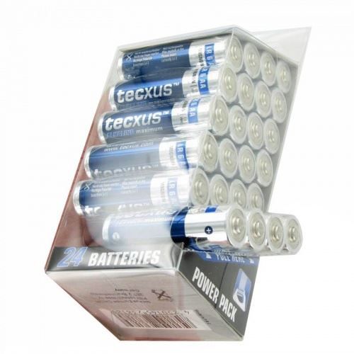 Caricatori & Batterie: 24er Sparpack Mignon AA LR6 UM3 Alkaline – Nuovo e nell'imballaggio originale da Hünenberg venduto da Akkushop-Schweiz