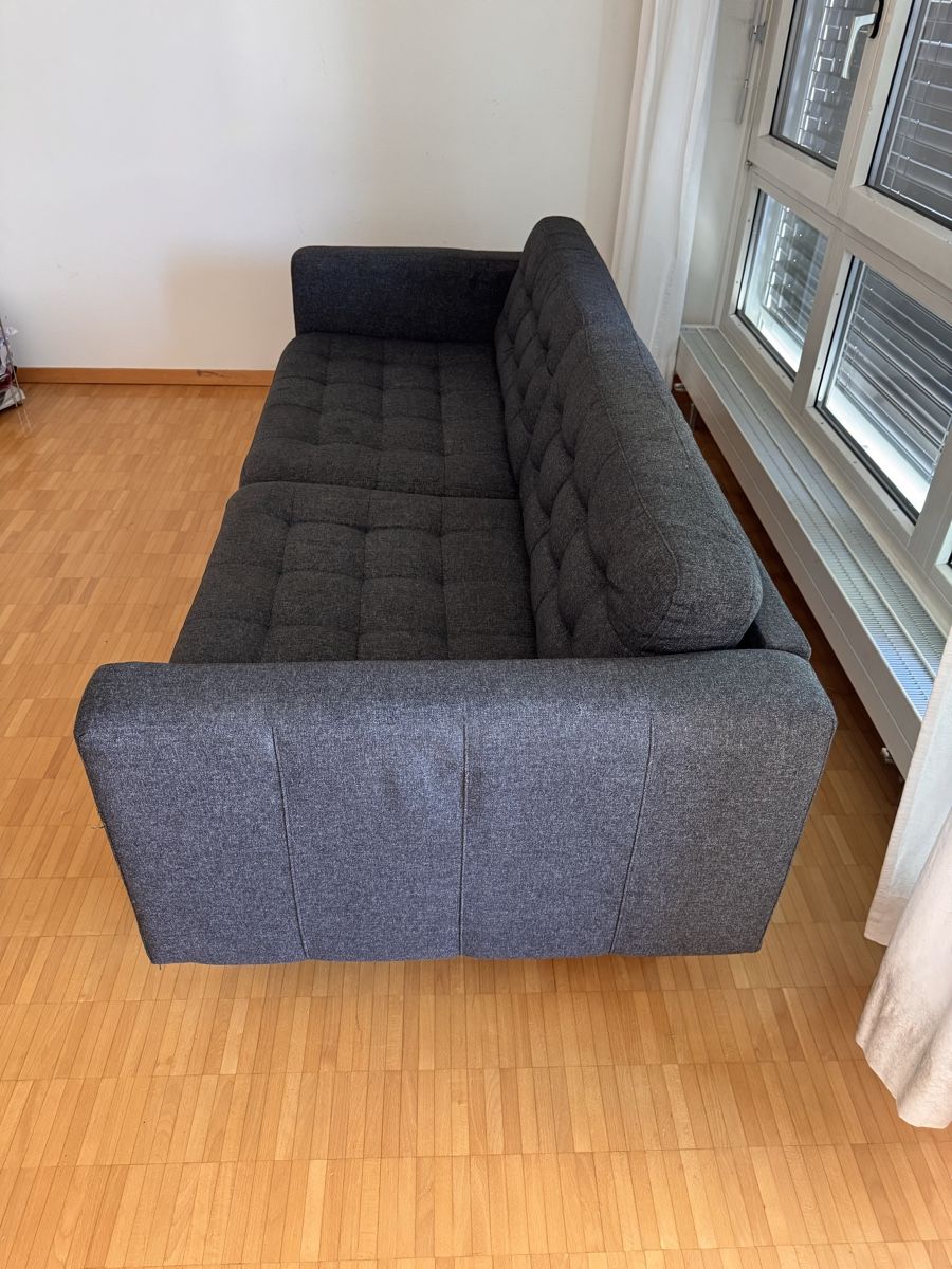 Sofas: IKEA 3er-Sofa dunkelgrau – Défectueux à Zürich par Telamon 2