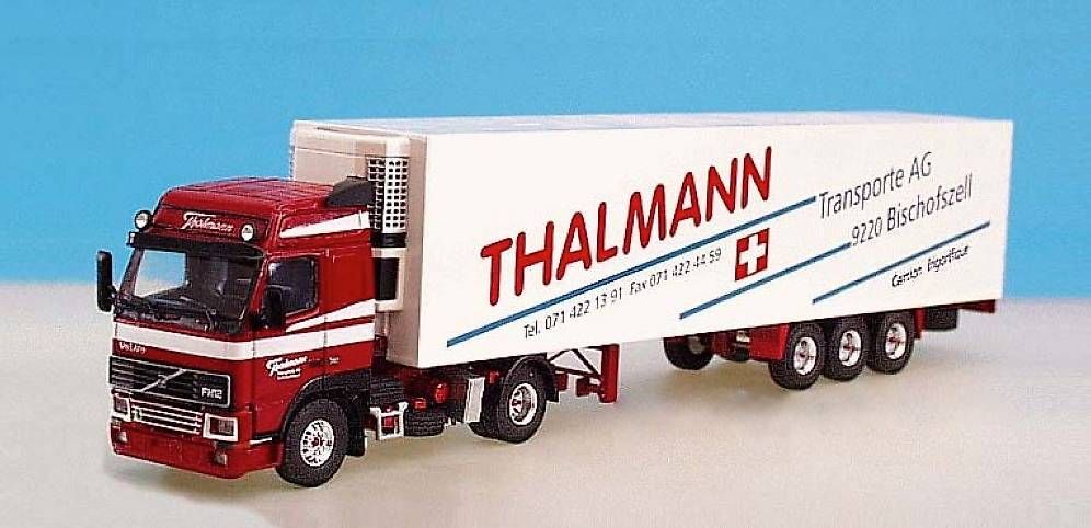 Tekno Kit di modellismo & Modellini statici: Volvo FH 12 Thalmann Tekno 1:50 – Nuovo e nell'imballaggio originale da Lessoc venduto da beletteman 2