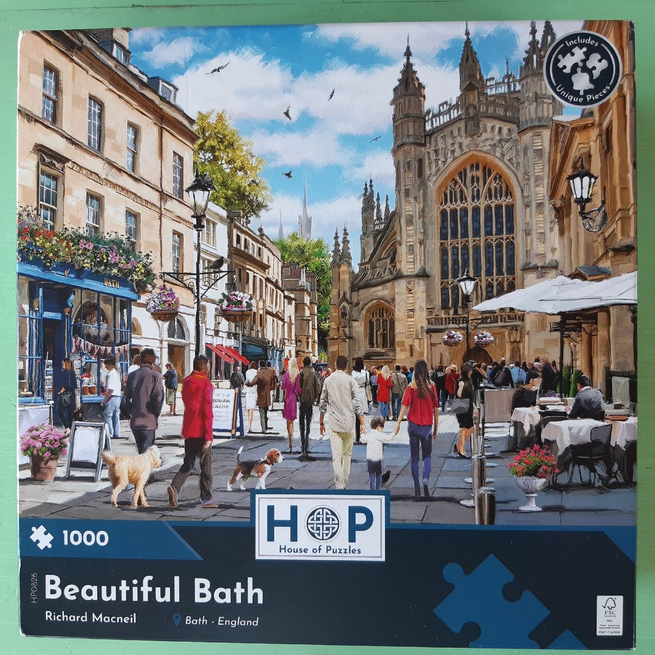 Puzzle: Puzzle HOP 1000 Teile Beautiful Bath – Usato da Männedorf venduto da yamaha025