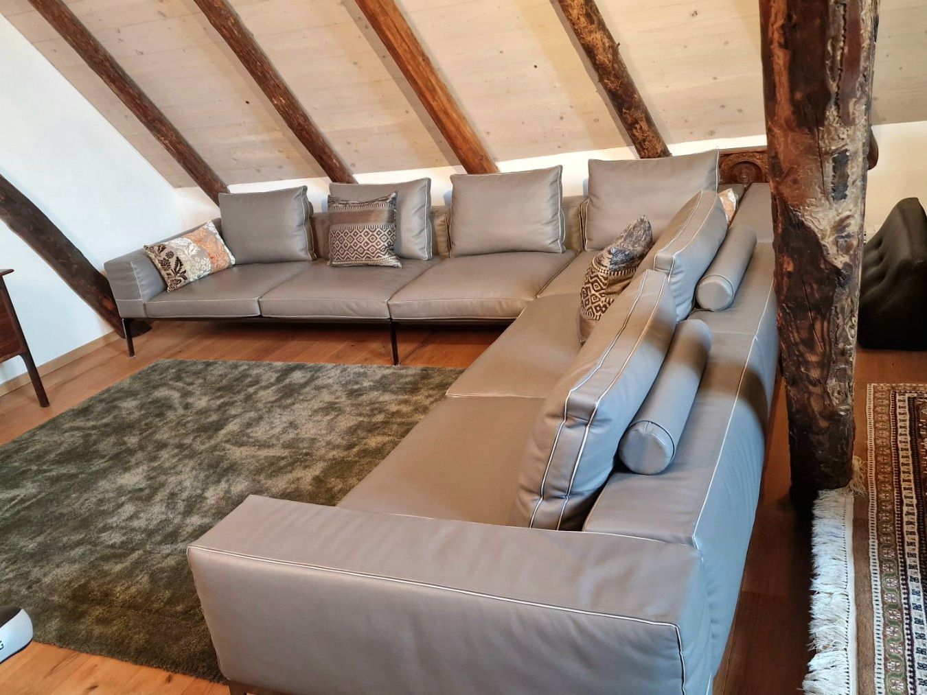 Flexform Divani: Flexform LIFESTEEL Ledersofa (neuwertig) – Nuovo (secondo la descrizione) da Adliswil venduto da Alayna1