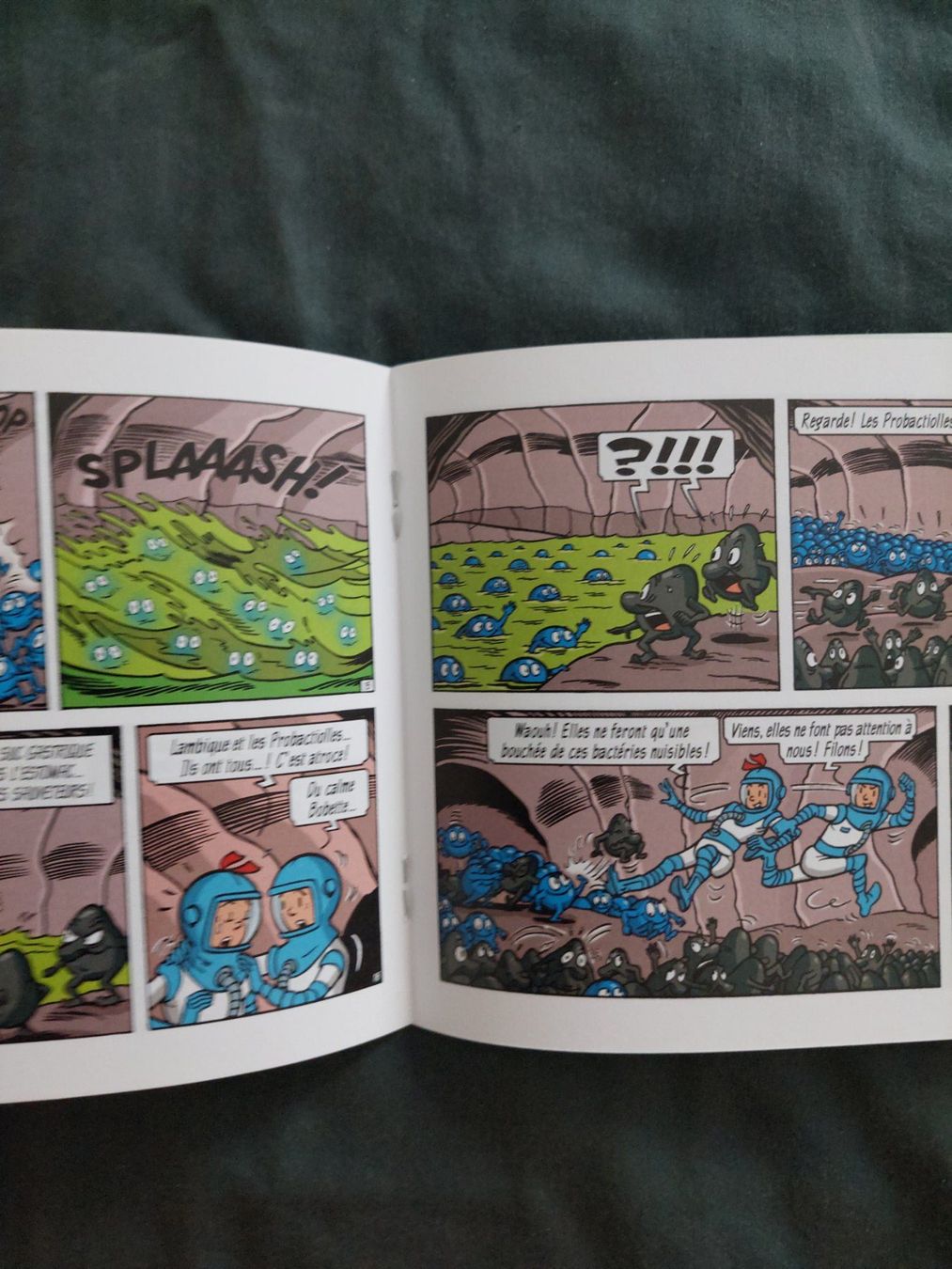 Fumetti: Bob et Bobette T.44Prob La Bactérie Balèze Pt.Format EO 2010 – Usato da Genève venduto da Blu_BD 2