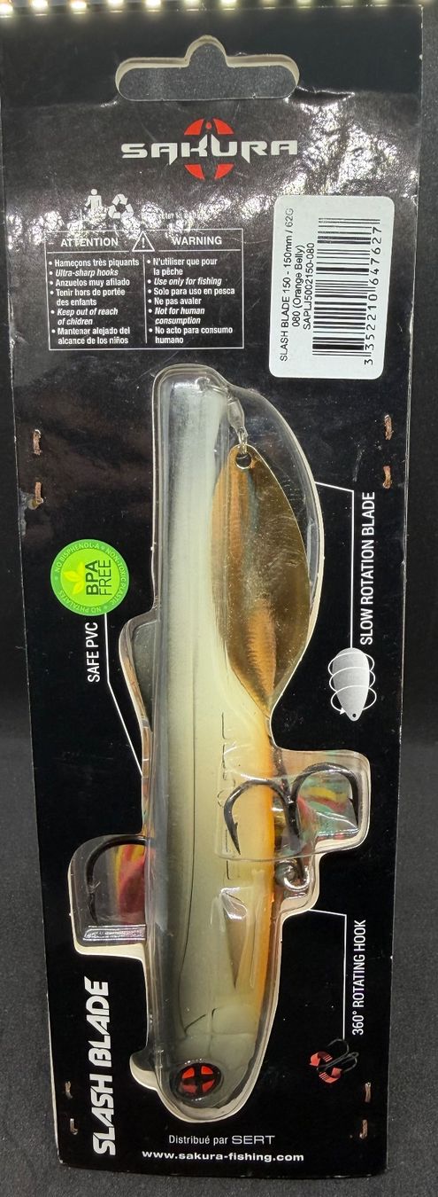 Esche: Sakura Slash Blade 15 cm - Orange Belly – Nuovo e nell'imballaggio originale da Widnau venduto da Fishingtackle_Oggy 2