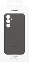 Samsung Original Slicone Case Schwarz für Galaxy S24 FE