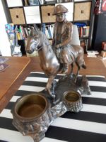 Rare Skulptur von NAPOLEON mit Pferd...2 kg..30 cm