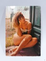 Vintage Pin Up Postkarte / Ansichtskarte - Elke Sommer