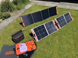 Solar System Jackery 2000 mit 400w panele (neu 2023 07)