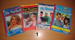 Versch. Arzt-, Berg-, Liebesromane *Kelter-, Basteiverlag*