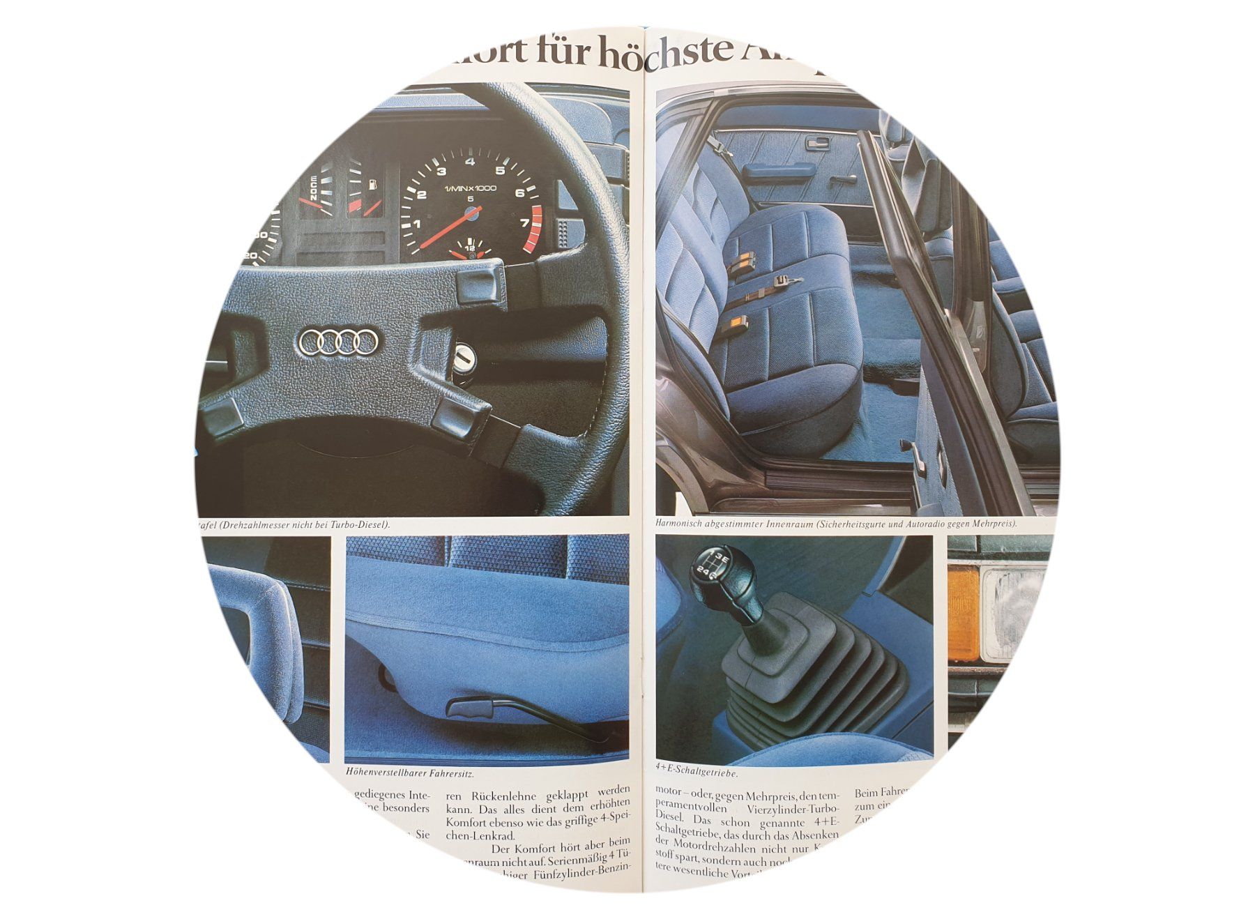 Riviste & Magazine: AUDI 80 1982 - Prospekt / Katalog – Nuovo (secondo la descrizione) da Viganello venduto da CARLiteratur 6
