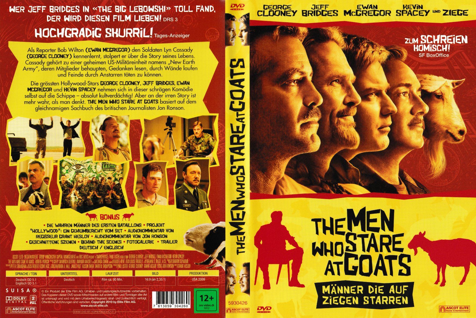 Tutti i DVDs: DVD - The Men Who Stare at Goats – Usato da Langnau am Albis venduto da MediaRescuerKeLoX
