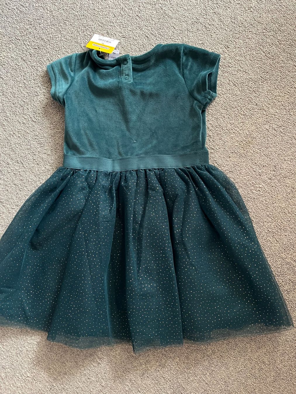 Vestiti & Gonne: Samtkleid Gr 92. Fabrikneu. – Nuovo e nell'imballaggio originale da Rekingen AG venduto da nederland1 3