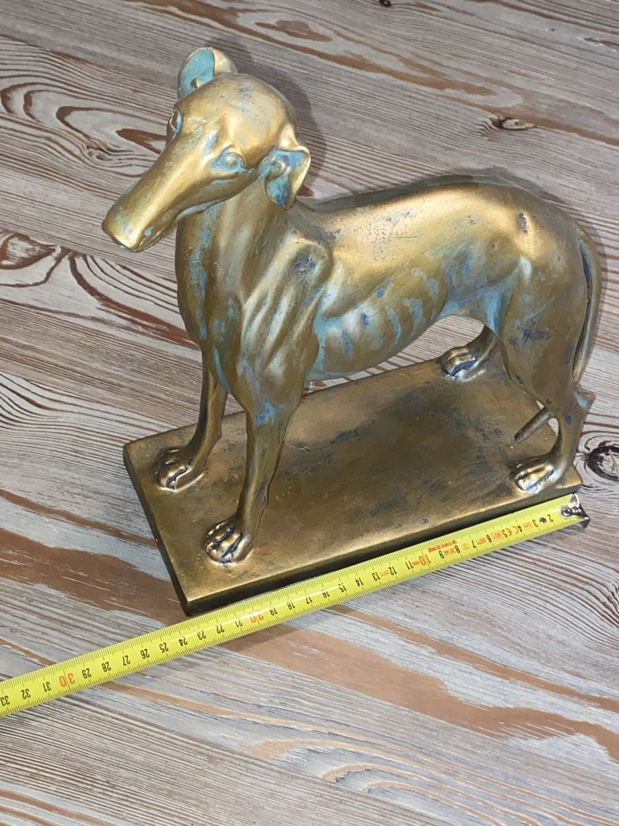 Statuette: Windhund aus Resin – Usato da Düdingen venduto da Reconflo 5