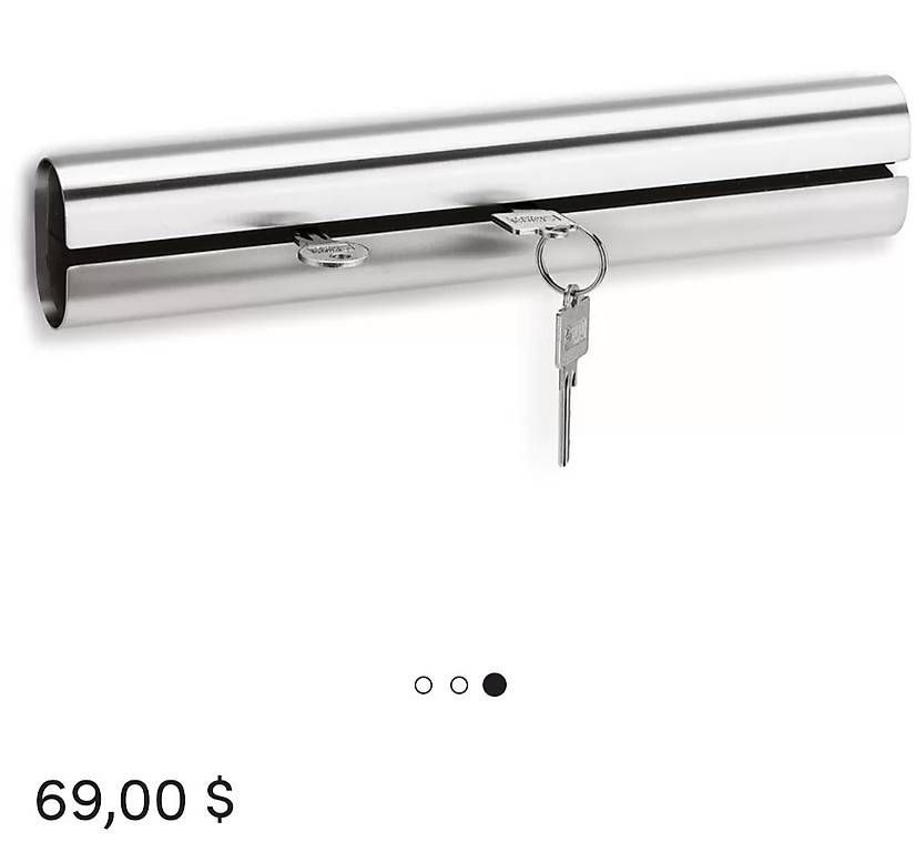 Blomus Sonstige Dekorationen & Accessoires: Porte-clés mural design en acier inoxydable – Gebraucht aus Châtonnaye von lem_x9zx 1