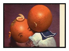 HENRY ROX - 1960 "Photosculptures - Marin L'orange"