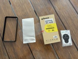 Protection écran verre trempé iPhone 15 Plus neuf emballé