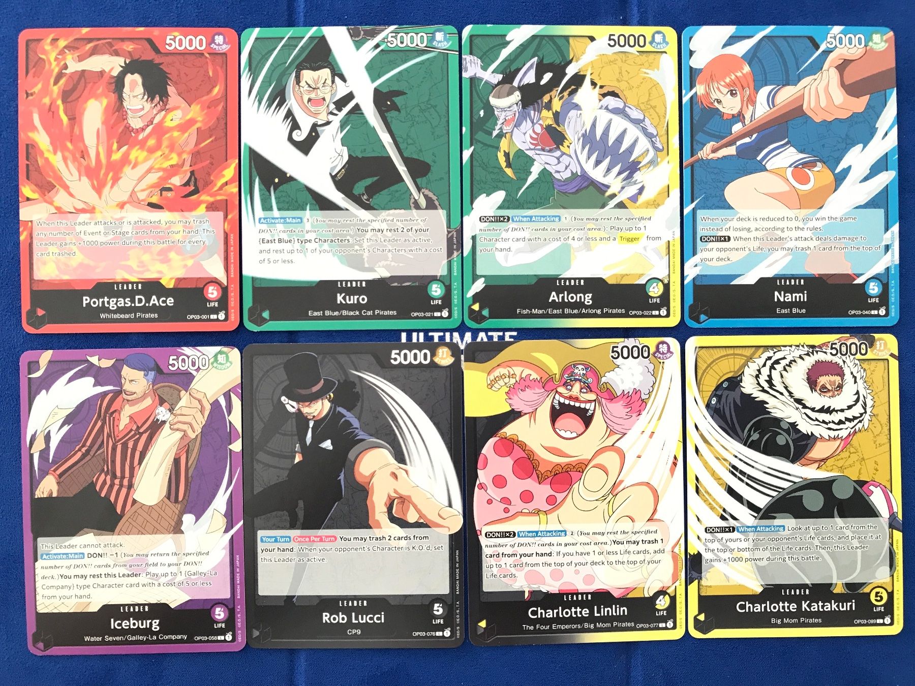 Bandai Sammelbilder & Trading cards: One Piece TCG - Leaders OP-03 – Neu (gemäss Beschreibung) aus Lyss von DeaDiLuna