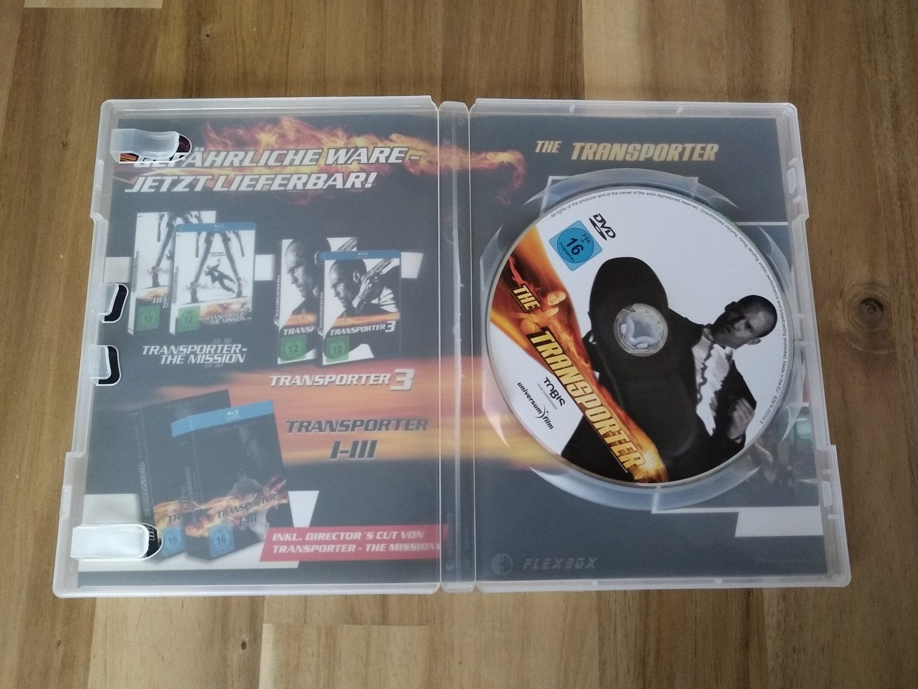 Tutti i DVDs: The Transporter – Usato da Olten venduto da prusik02 1