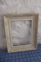 Antiker Bilderrahmen weiss 35 x 41 cm