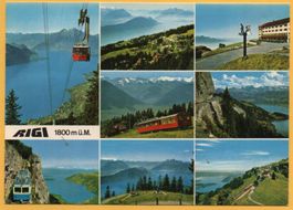 RIGI-KULM Luftseilbahn - Vitznau-Rigi-Bahn - Arth-Rigi-Bahn