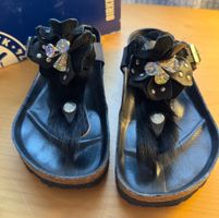 Birkenstock Luxor Fur Flower Swarovski, 38 normale Weite