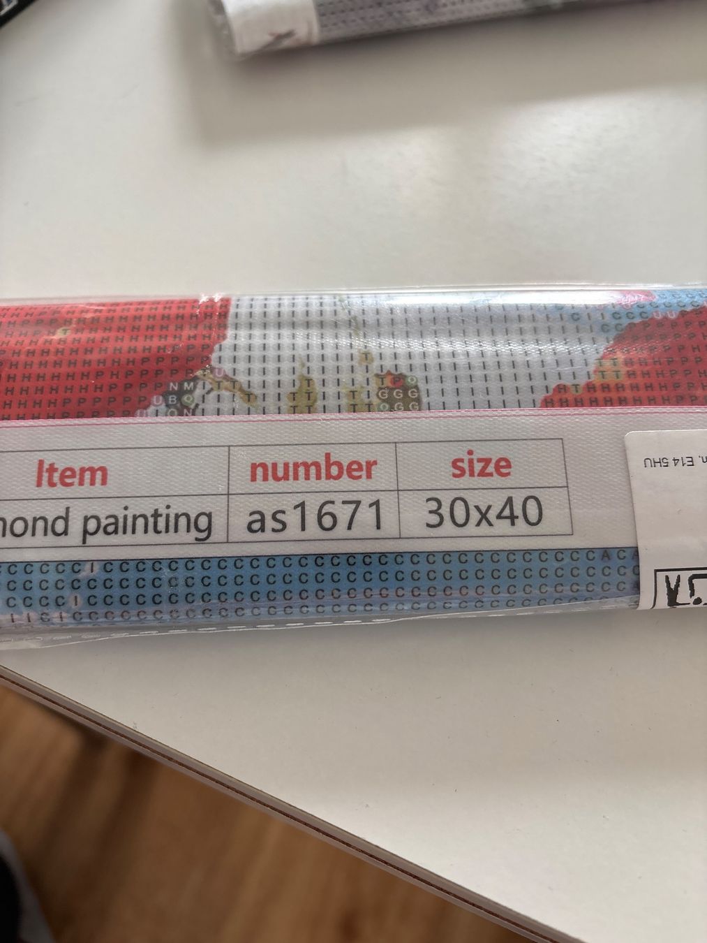 Bastelsets: Diamond Paiting Blumen 30x40 – Neu (gemäss Beschreibung) aus Amriswil von SCHLOSSGEISTLI 1