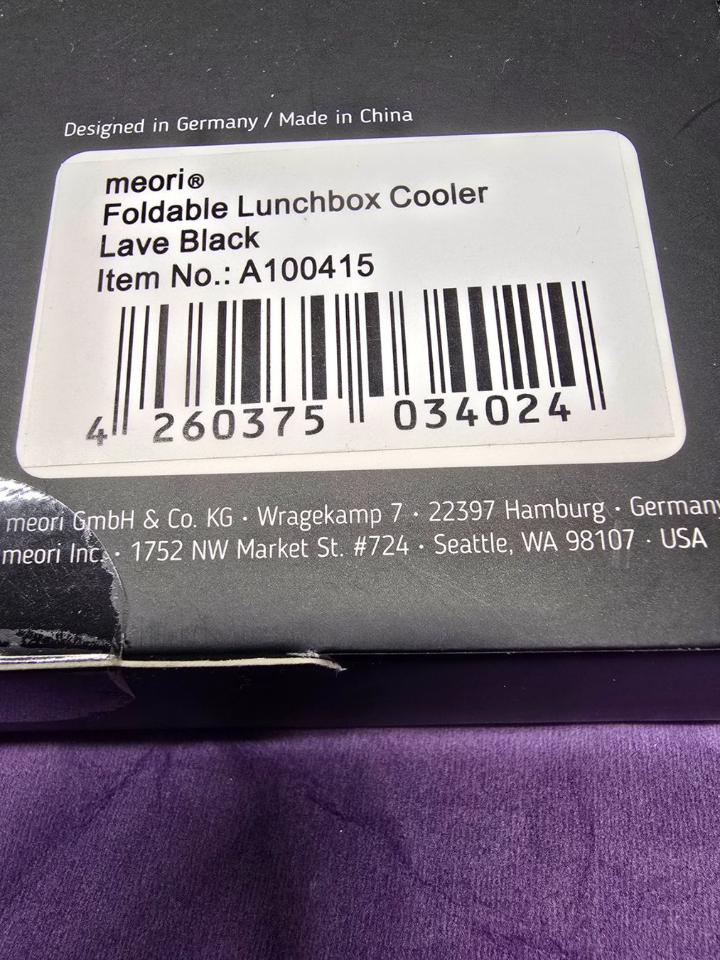 Frigoriferi & Refrigeratori: Meori faltbare Kühltasche / Lunchbox – Nuovo (secondo la descrizione) da Rebstein venduto da James-Dean 3