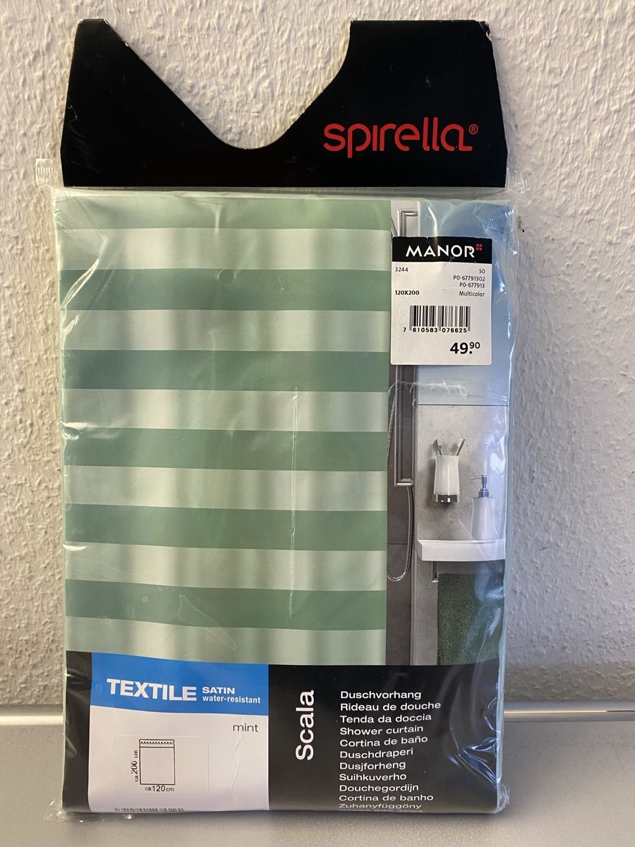 Vorhänge: Spirella Duschvorhang neu – Neu und originalverpackt aus Herrenschwanden von Cate67