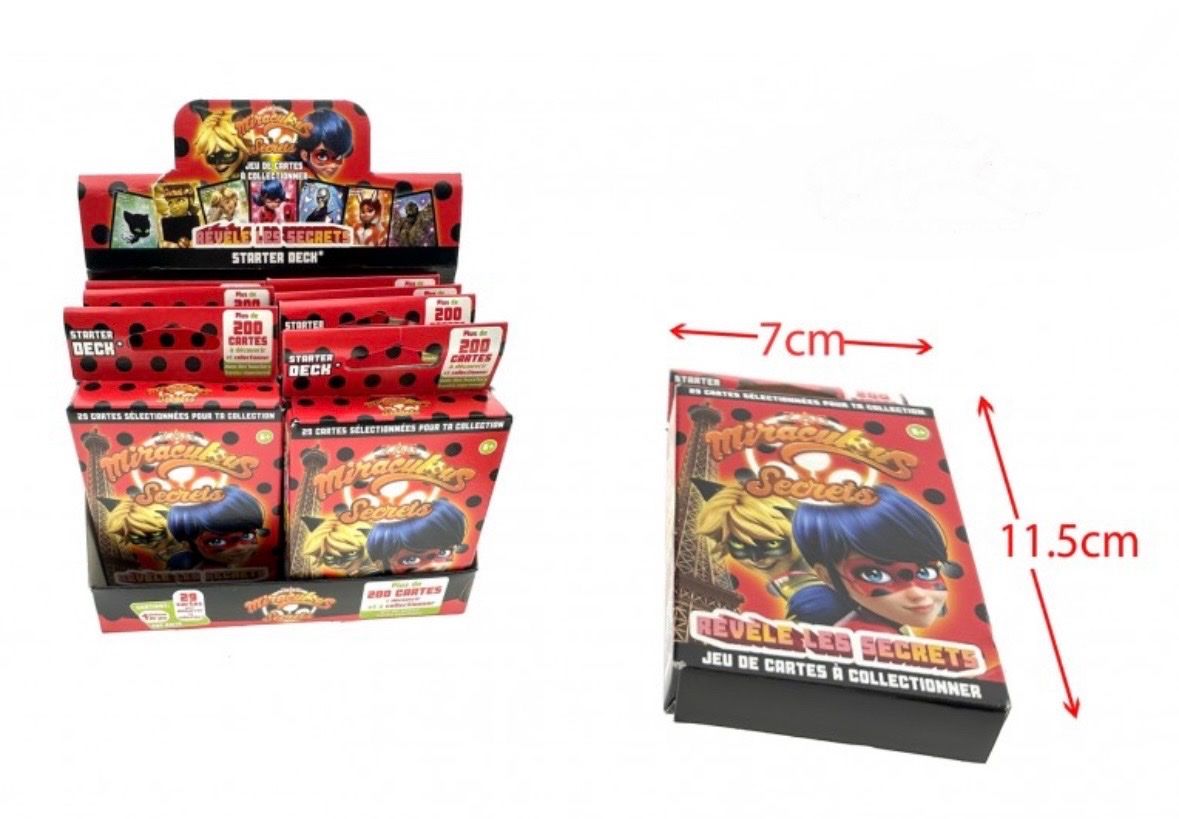 Carte collezionabili: Display Miraculous Starter Deck 8 packs +Display 24 booster – Nuovo e nell'imballaggio originale da Collombey venduto da Cards07 1
