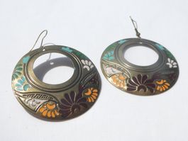 Grosse Vintage Ohrhänger, Modeschmuck