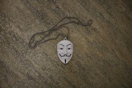 Halskette V Vendetta Anonymous Hacker