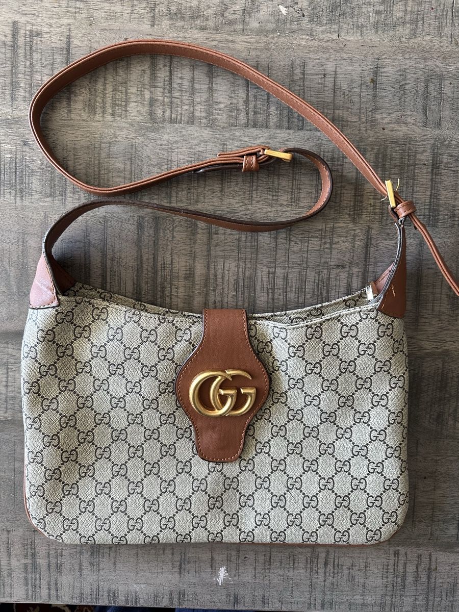 Borse: Tasche Beige/Braun Canvas GG  – Usato da Siebnen venduto da brocki.bebie 1