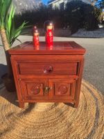 Petit meuble ou table nuit asiatique vintage