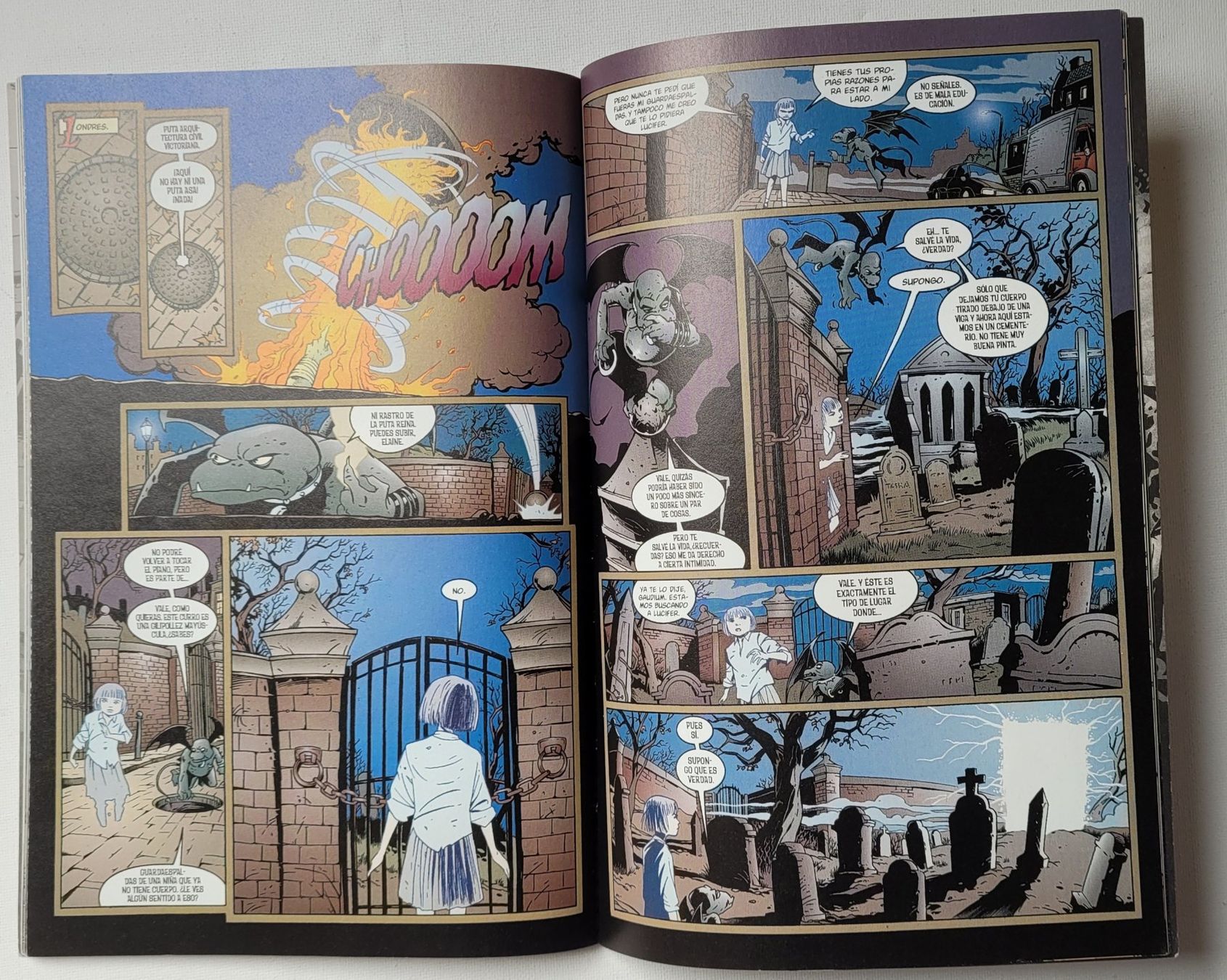 Comics: LUCIFER – SPANISCH / ESPAGNOL – Gebraucht aus Neftenbach von Mador6 4