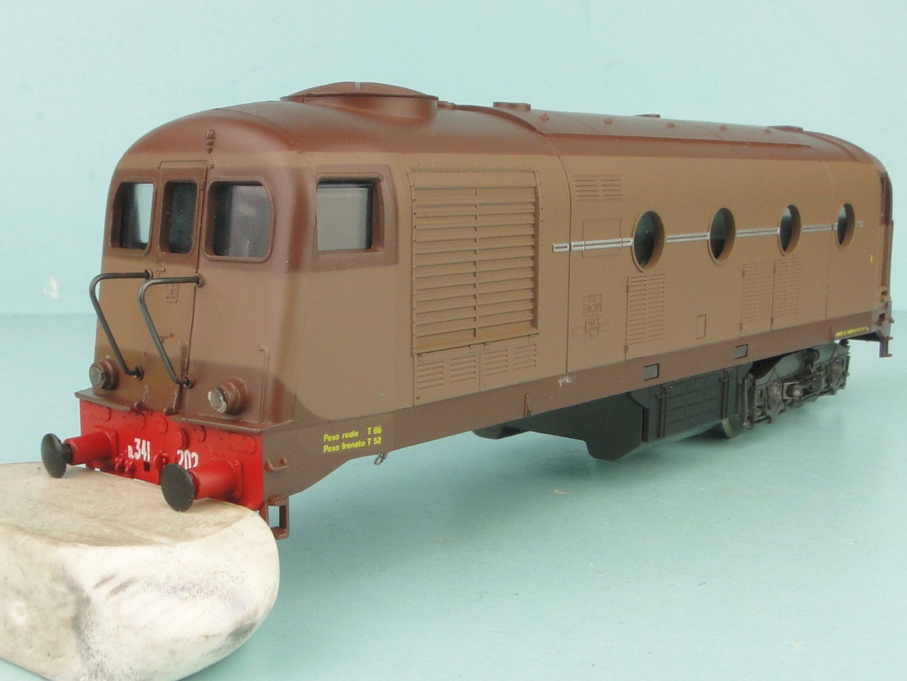 Rivarossi Modellini di ferrovie: Rivarossi H0 FS BR 341 Gehäuse – Usato da Bülach venduto da cann11 2