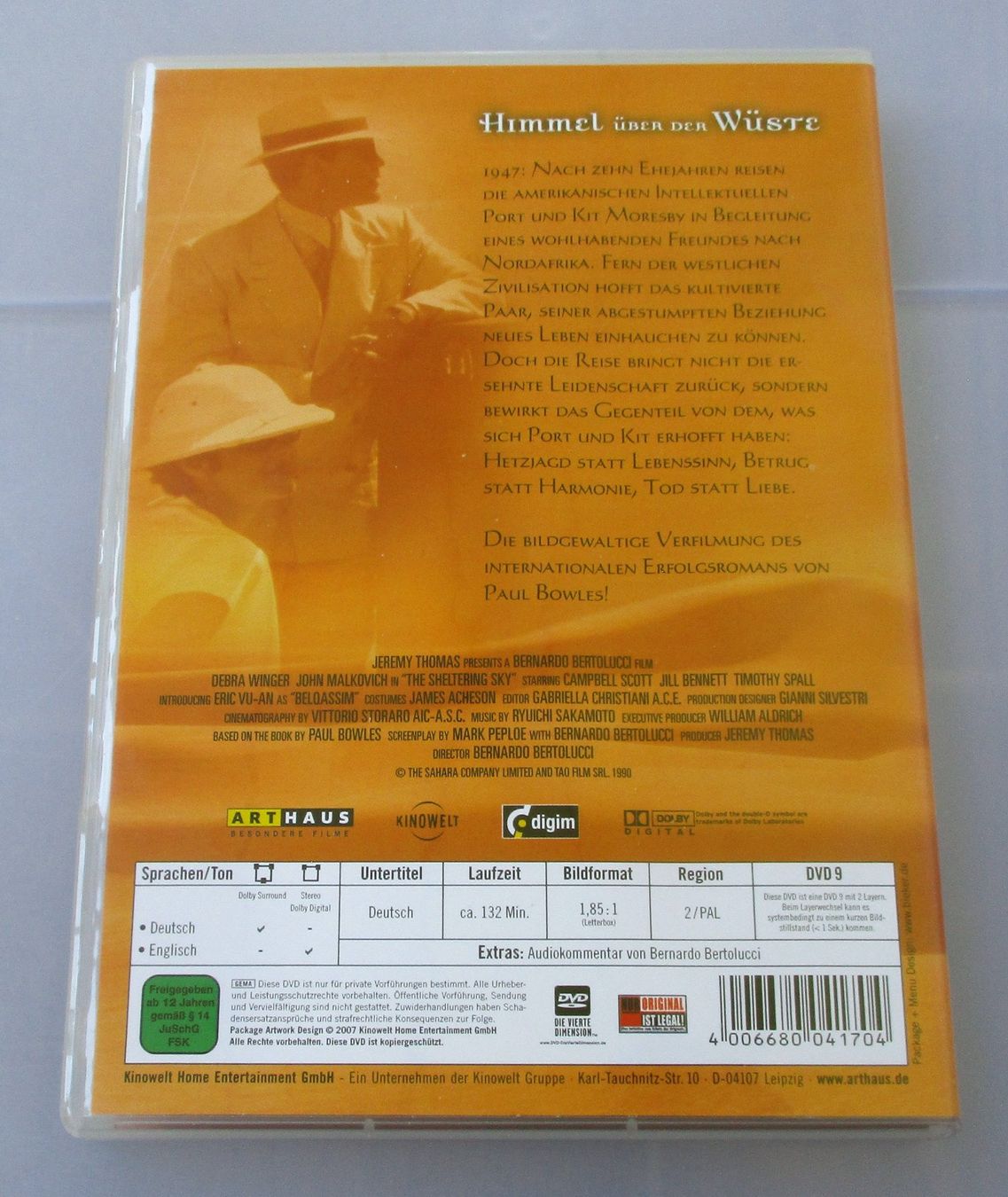Tutti i DVDs: HIMMEL ÜBER DER WÜSTE - Bernardo Bertolucci – Usato da Wattwil venduto da Muriel10 1