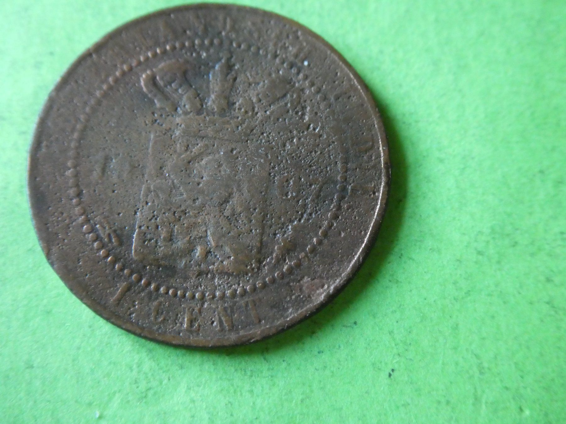 Tutti le monete: Niederländisch Indien 1907, 1 Cent – Usato da Hinterforst venduto da Rohusri