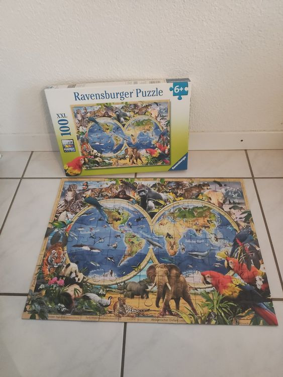 Ravensburger Emoji-Puzzle Set – 4 X 100 Teile, Je 36x26 Cm, Für Kinder Ab 4 Jahren, Bunte Motive