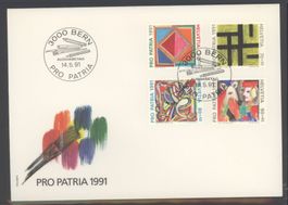 1991, Pro Patria, FDC