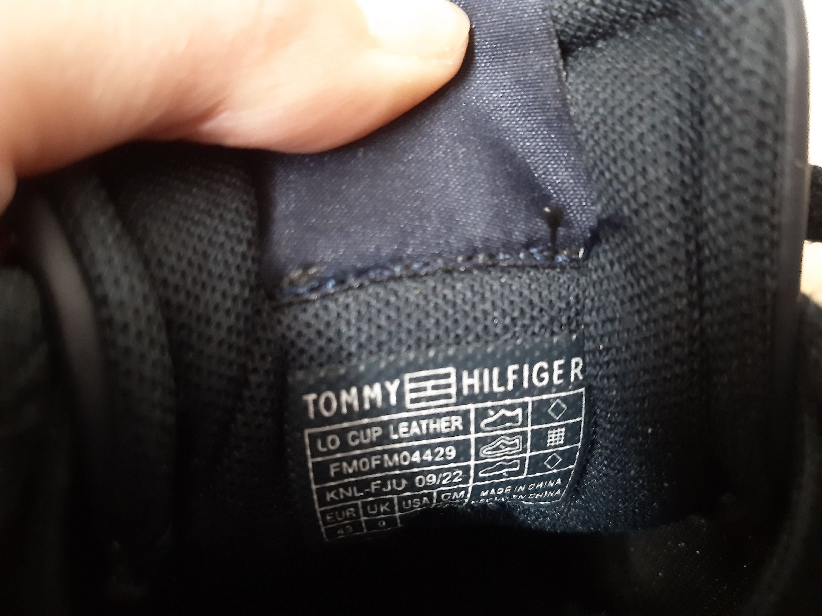 Tommy Hilfiger Herrenschuhe: Tommy Hilfiger Sneaker, Gr. 43 blau – Neu (gemäss Beschreibung) aus Matzingen von mes84 5
